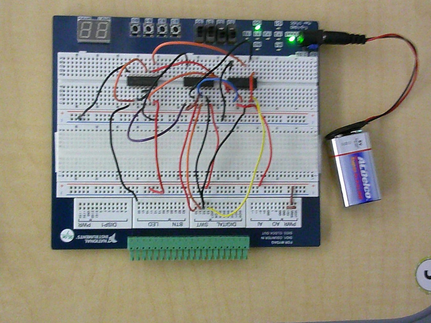Breadboard prototype