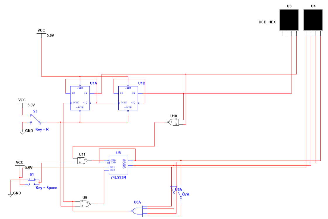 Now Serving Multisim schematic